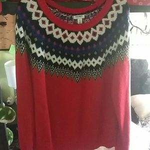 Red sweater from old navy