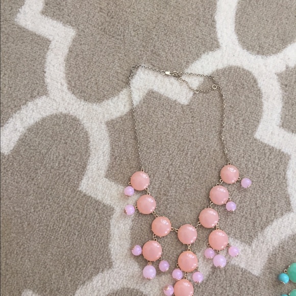 Pink bubble necklace