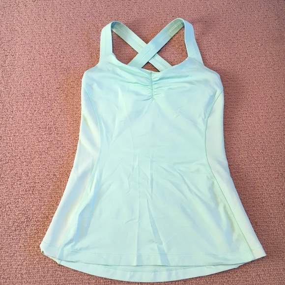Lululemon Mint Green Bra Top