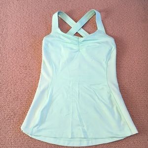 Lululemon Mint Green Bra Top
