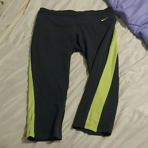Nike running crops