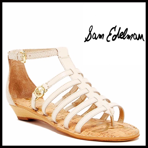 ❌SOLD❌SAM EDELMAN GLADIATOR LEATHER SANDALS 10W - Picture 8 of 8