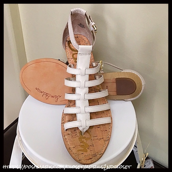 ❌SOLD❌SAM EDELMAN GLADIATOR LEATHER SANDALS 10W - Picture 5 of 8