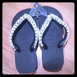 Brand New Embellished Havaianas