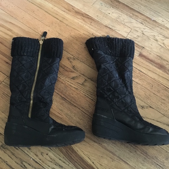 Juicy Couture Heeled Snow Boots - Picture 3 of 4