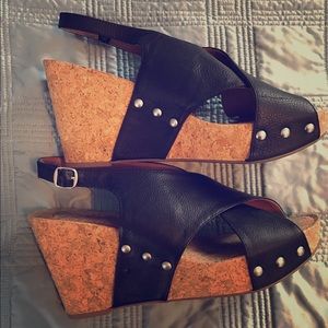 Lucky Brand Cork Wedge