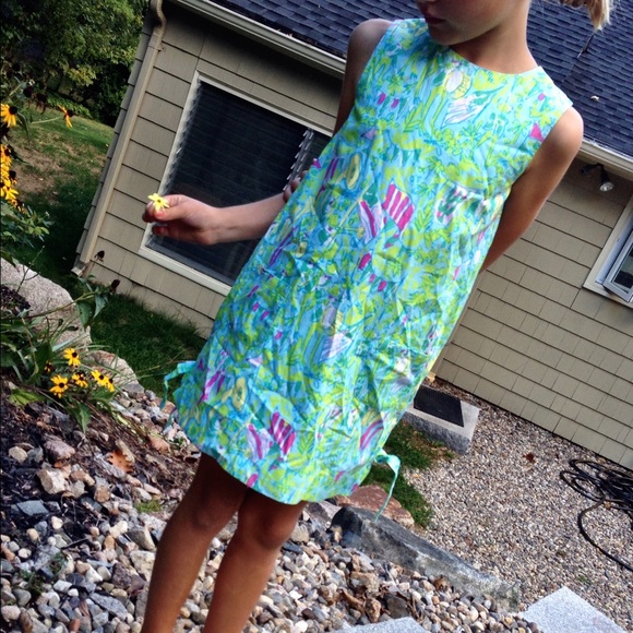 Girls Lilly Pulitzer tank dress