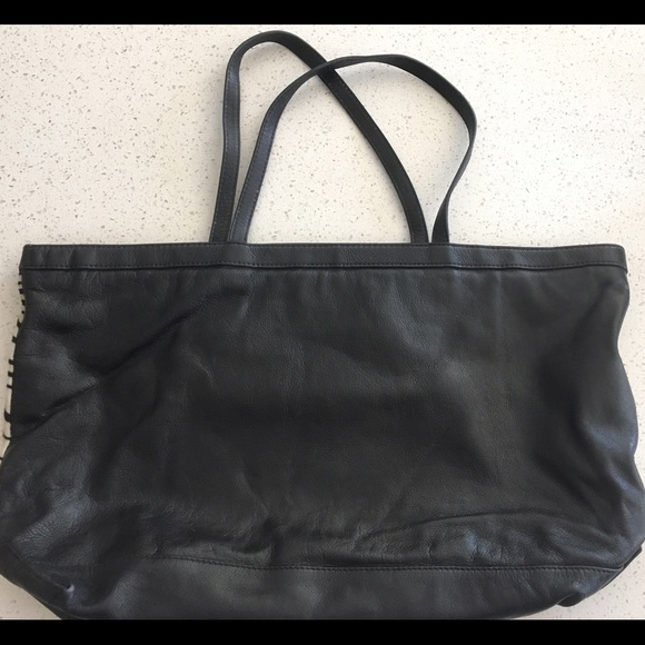 Rebecca Minkoff Zebra Haircalf Cherish Tote - Picture 2 of 4