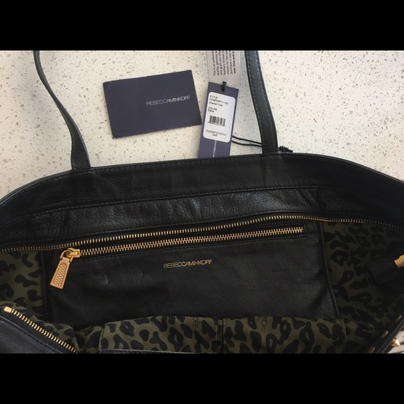 Rebecca Minkoff Zebra Haircalf Cherish Tote - Picture 4 of 4