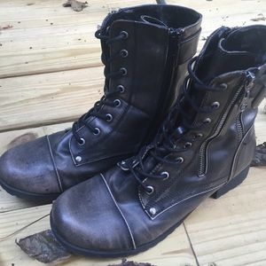 G BY GUESS Combat Boots