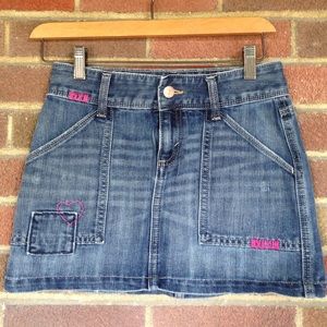 Old Navy Girls Denim Mini Skirt