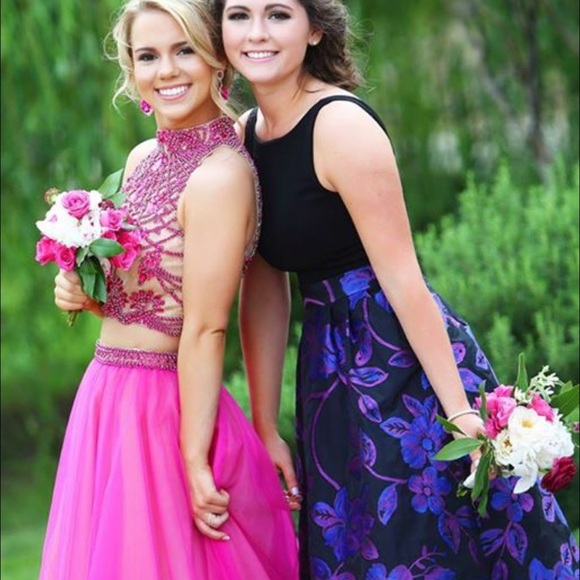 neiman marcus formal dresses Primavera One Shoulder Beaded Homecoming Dress 4221 main image 0