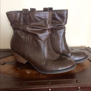 Slouchy Brown ankle boots ❤️