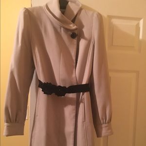 Coat with belt