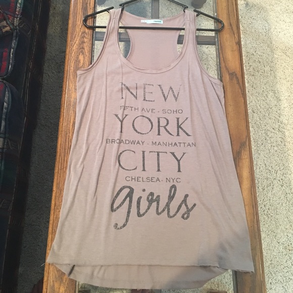 Tan tank top