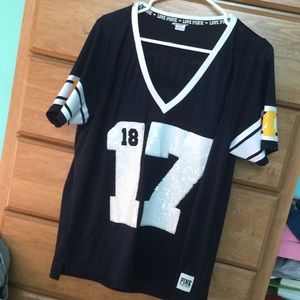 Sequined Football Jersey