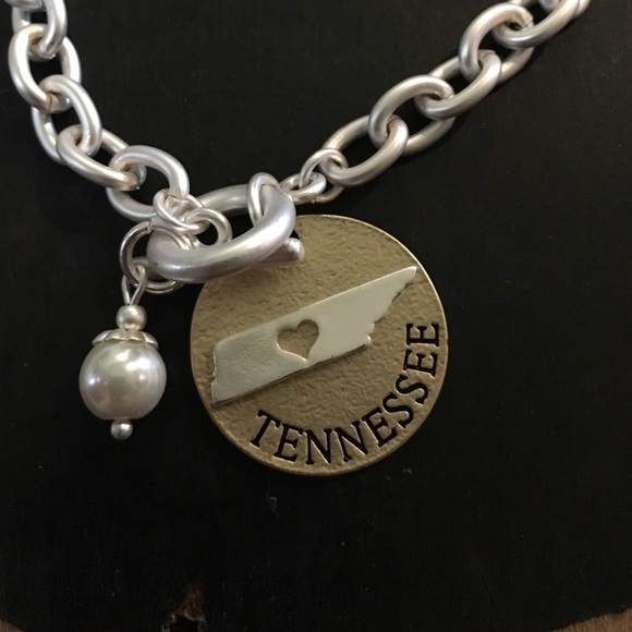 Tennessee State Charm Toggle Bracelet