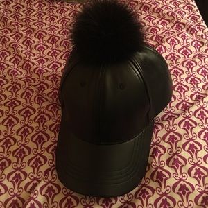 Leather hat