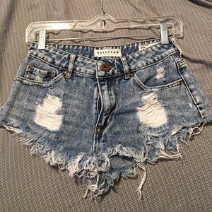 high rise shorts