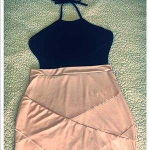 Brand New! Bodycon Halter Mini Dress