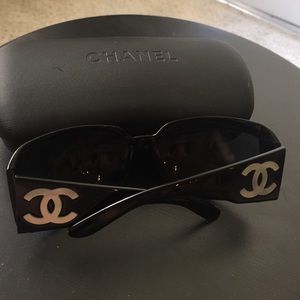 Chanel (authentic) black classic sunglasses