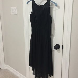 Vince Camuto black high low dress