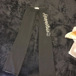 DONATING SOON Dark grey Aeropostale sweatpants