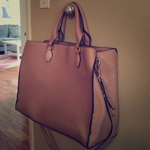 H&M Oversized Tan Bag