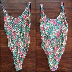 Vintage Sheer Mesh Sexy Bodysuit