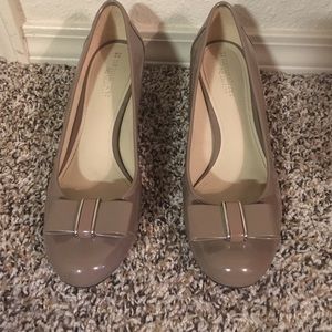Tan pumps