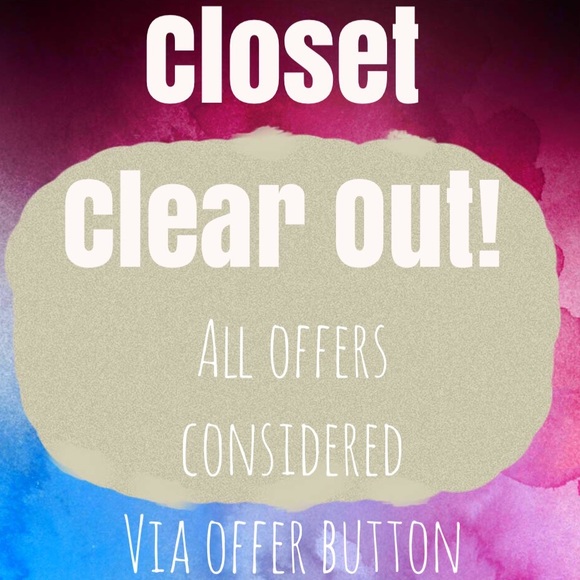CLOSET CLEAR OUT!!