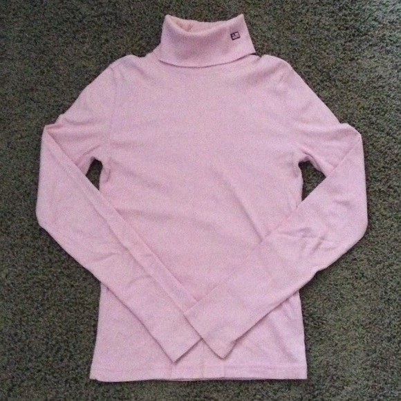 mens light pink turtleneck