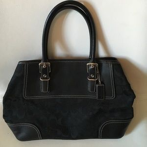 Coach Leather Carryall Tote