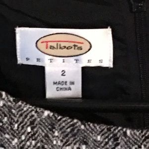 Talbots tweed dress