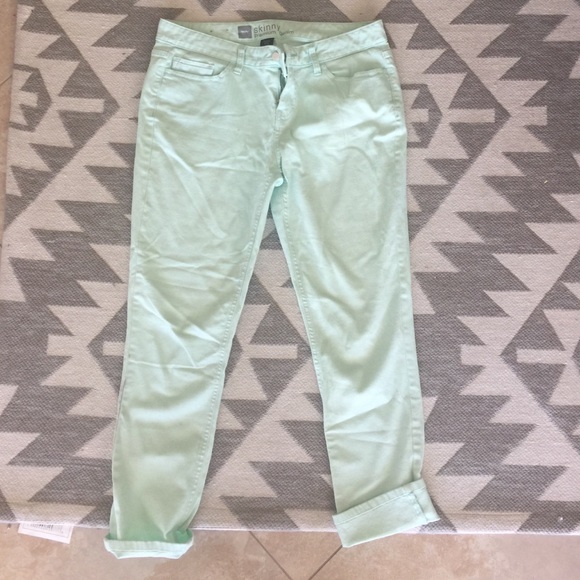 Skinny premium mint denim size 12 gently used