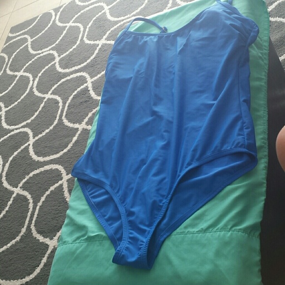 Royal blue one piece!!