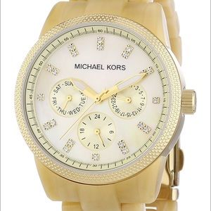 Michael Kors Women's MK5039 Ritz Horn Watch