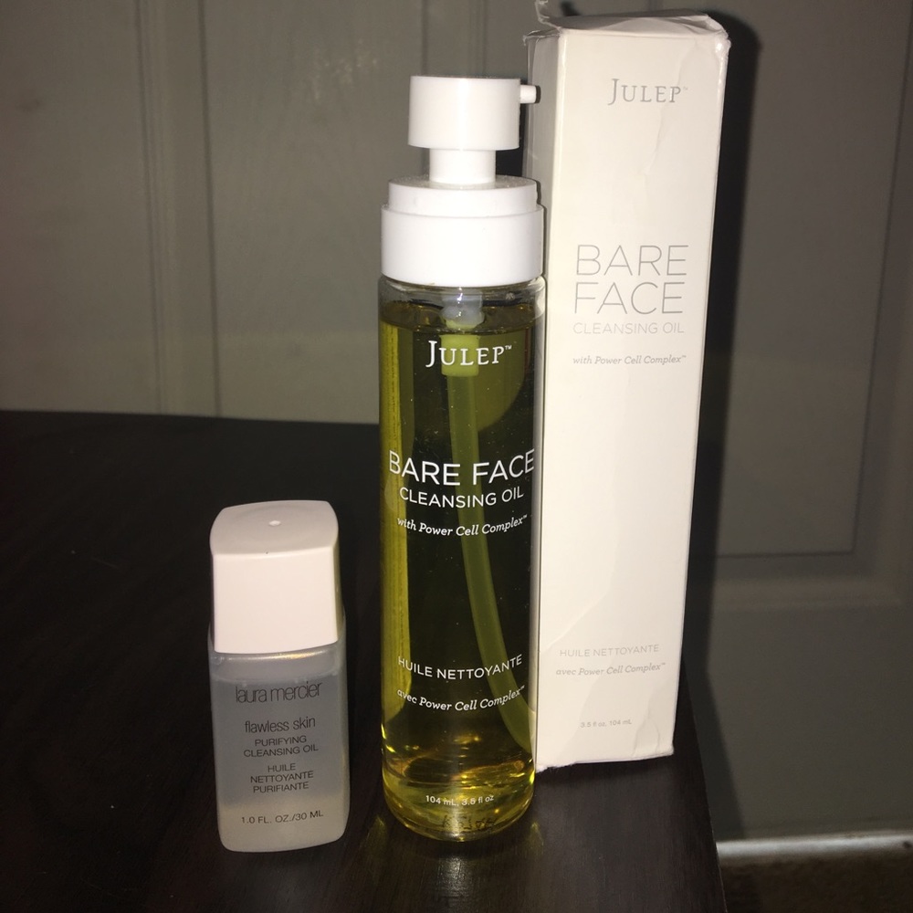 Julep Bare Face & Laura mercier Cleansing Oil