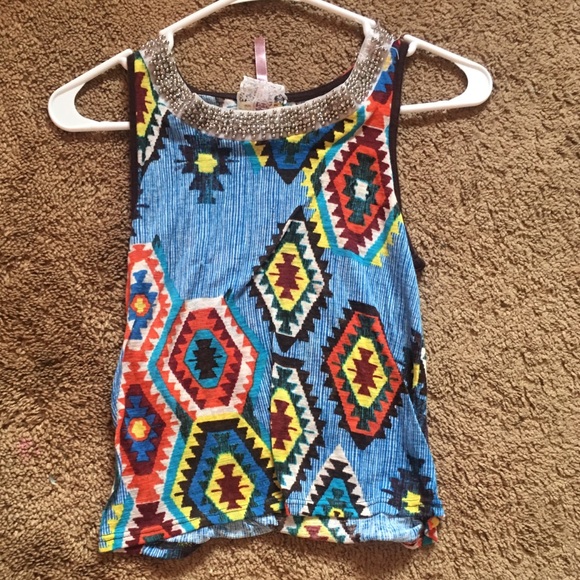 Aztec tank top