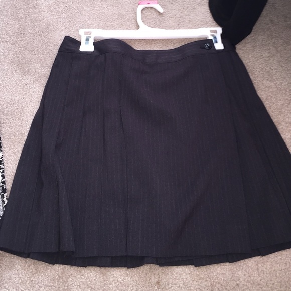 School girl wrap around skirt