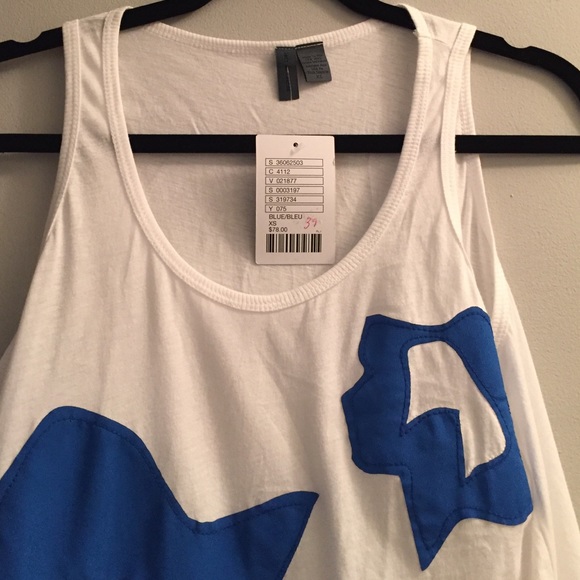 NWT Anthropologie tank with patchwork designs - Picture 6 of 7