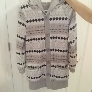 Button up sweater