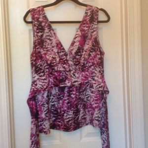 Ann Taylor sleeveless blouse