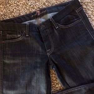 7 for All Mankind Kate straight leg stretch jeans