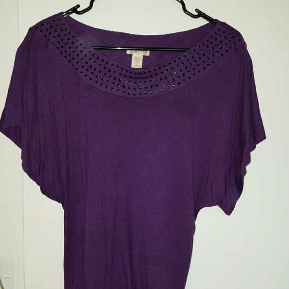 Purple blouse