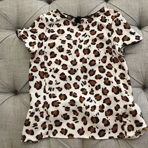 Zara Cheeta Top