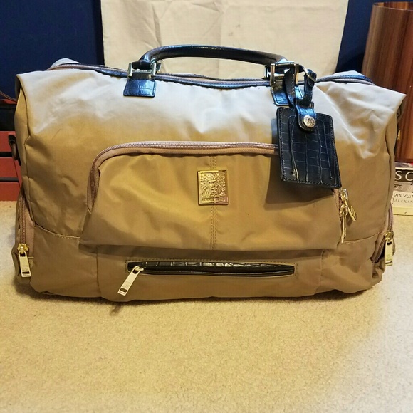 anne klein duffle bag