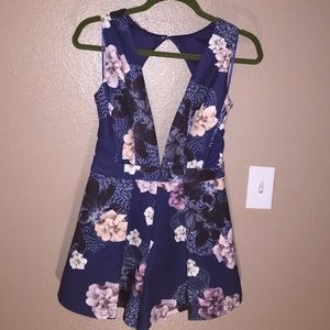 Floral Romper - Lulu's