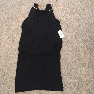 Jessica Simpson black dress
