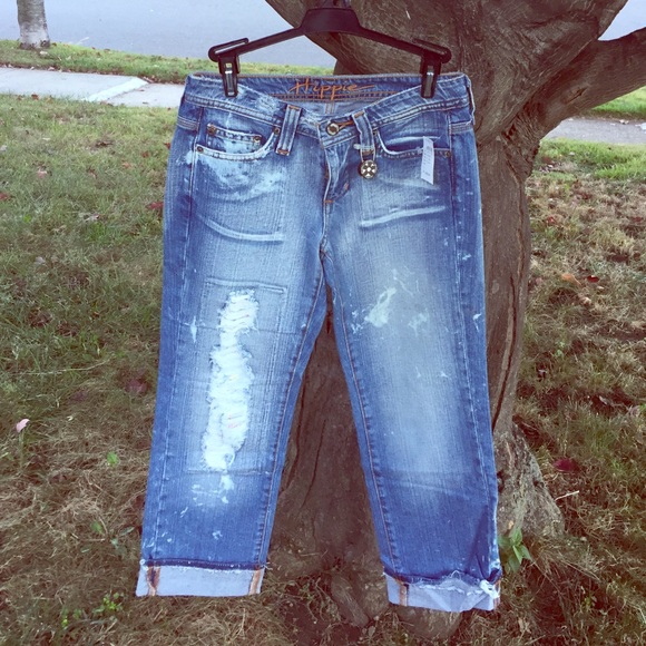 Hippie Denim Capris size 1